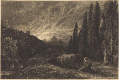 Den tidige plöjaren av Samuel Palmer