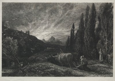 Den tidiga plogmannen av Samuel Palmer