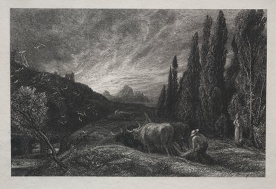 Den tidiga plogmannen av Samuel Palmer