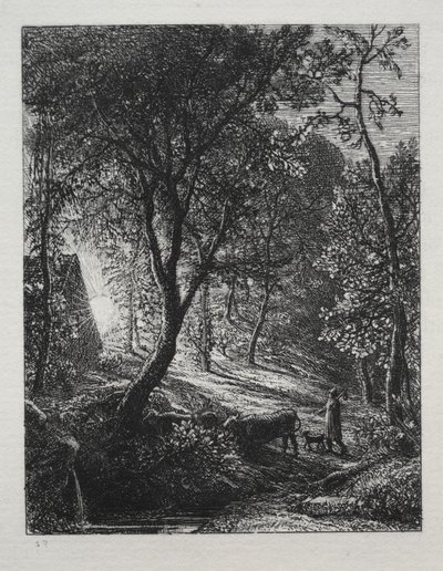 Herdarstugan av Samuel Palmer