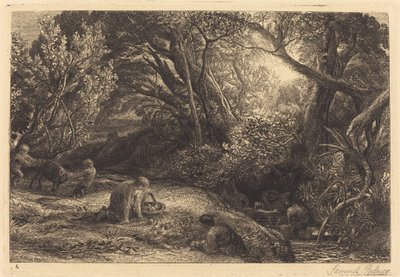 Livets morgon av Samuel Palmer