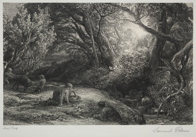 Livets morgon av Samuel Palmer