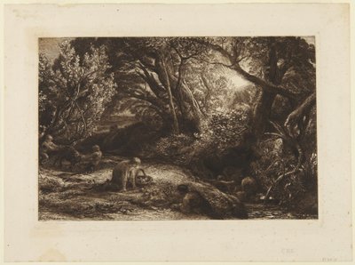 Livets morgon av Samuel Palmer