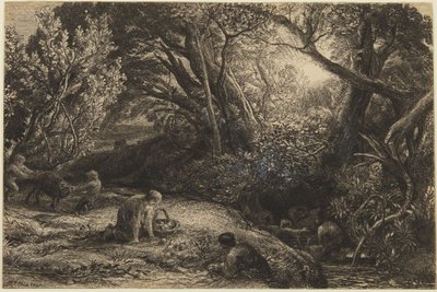 ”Livets morgon” av Samuel Palmer