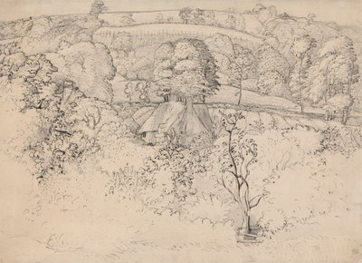 Den primitiva stugan, Shoreham av Samuel Palmer