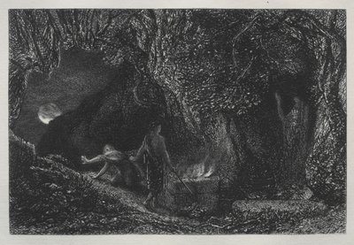 Graven, 1883. av Samuel Palmer
