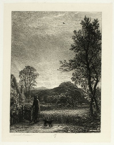The Skylark av Samuel Palmer