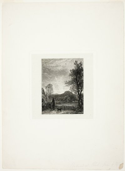 The Skylark av Samuel Palmer