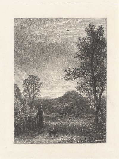Sånglärkan av Samuel Palmer
