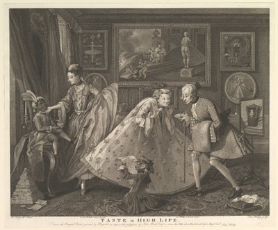 Taste in High Life, 1 maj 1798. av Samuel Phillips