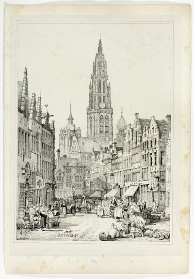 Antwerpen av Samuel Prout