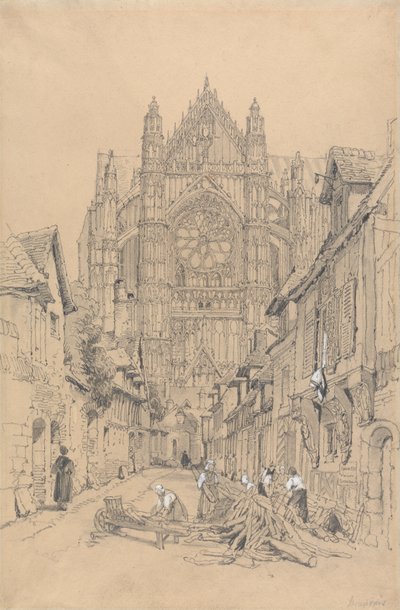 Beauvais katedral av Samuel Prout