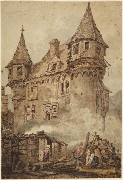 Slott av Samuel Prout
