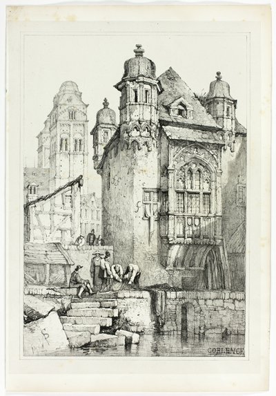 Koblenz av Samuel Prout