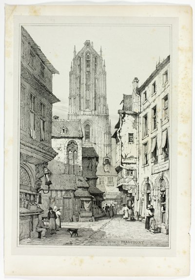 Dome Frankfurt av Samuel Prout