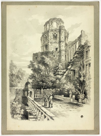 Heidelbergs slott av Samuel Prout