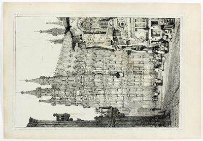 Rådhuset, Leuven av Samuel Prout
