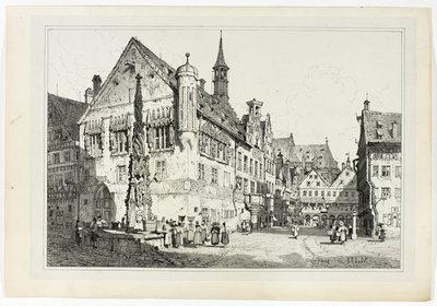 Rath House, Ulm av Samuel Prout