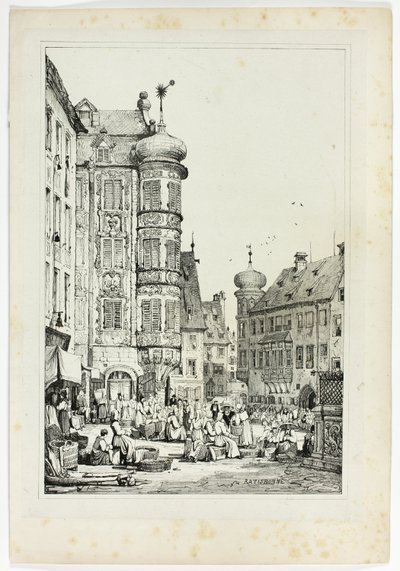 Regensburg av Samuel Prout