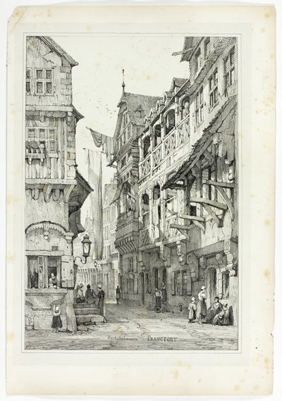 Sachsenhausen Frankfurt av Samuel Prout