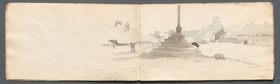 Skissbok: Norham av Samuel Prout