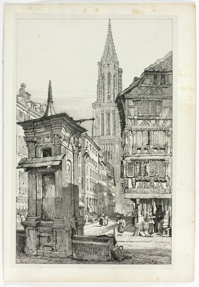 Strasbourg av Samuel Prout