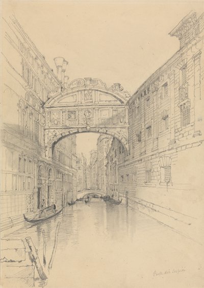 Suckarnas bro, Venedig av Samuel Prout