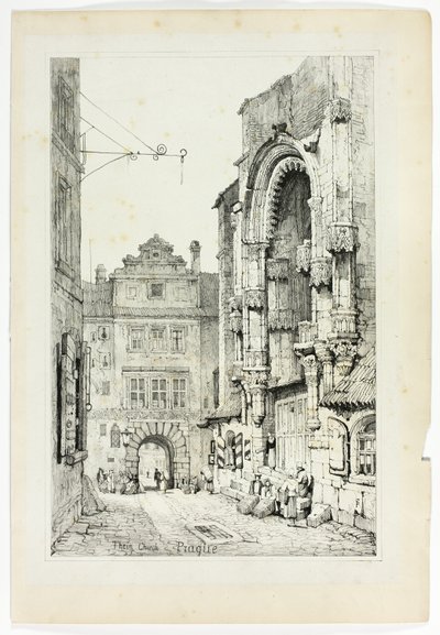 Thein-kyrkan, Prag av Samuel Prout