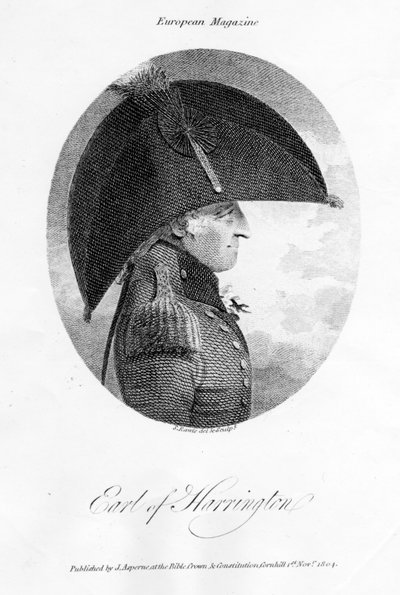 Charles Stanhope, 3:e earl av Harrington, 1804 av Samuel Rawle