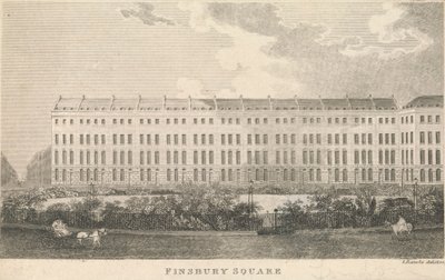 Finsbury Square av Samuel Rawle
