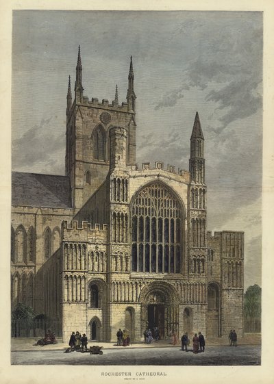Rochester Cathedral av Samuel Read