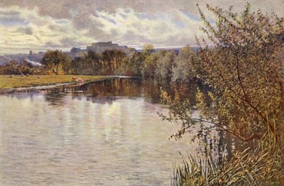 Stirling Castle (färglitografi) av Samuel Reid