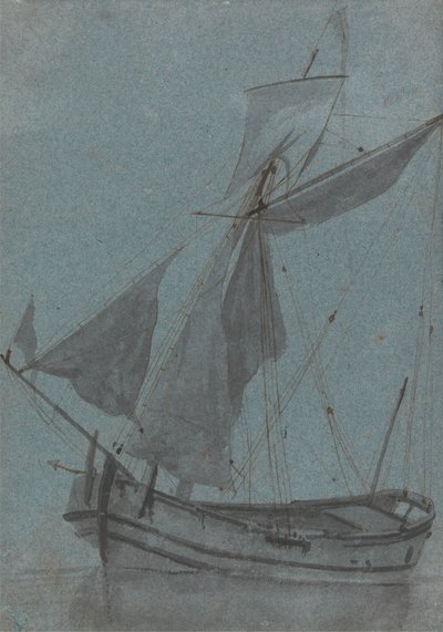 En kustpråm av Samuel Scott