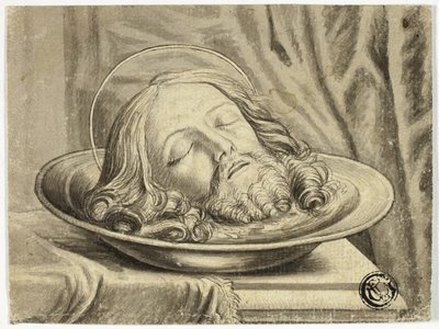 Johannes Döparens huvud på laddare av Samuel Shelley