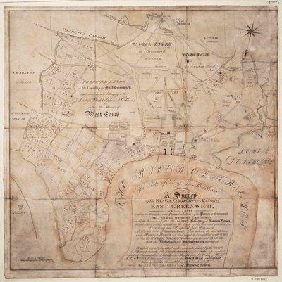 En undersökning av Kings lordship eller manor of East Greenwich av Samuel Travers