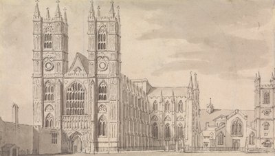 Westminster Abbey av Samuel Wale