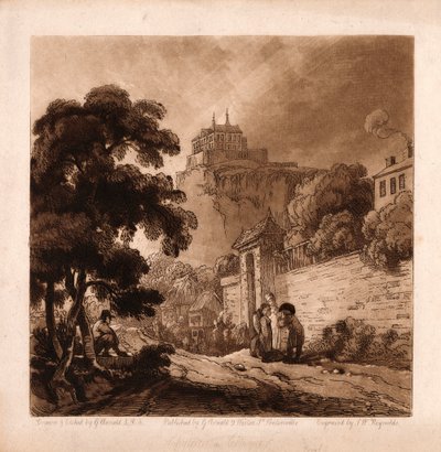 Château de Choquer av Samuel William Reynolds