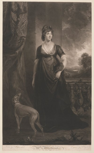 Mrs Whitbread av Samuel William Reynolds