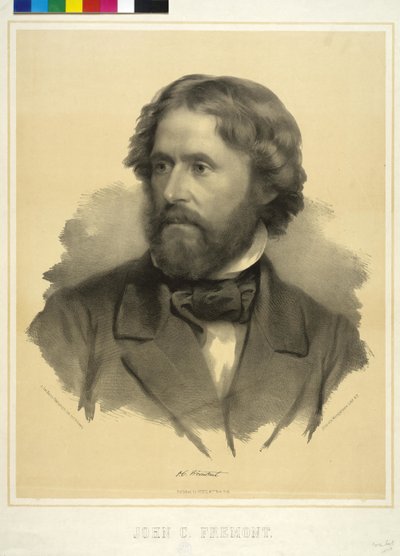 John C. Fremont av Samuel Worcester Rowse