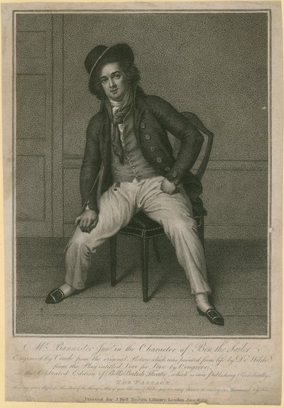 Mr Bannister junior i karaktären Ben the Sailor av Samuel de Wilde