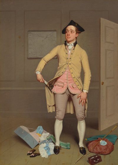 Samuel Thomas Russell i Samuel Footes "The Mayor of Garratt" av Samuel de Wilde