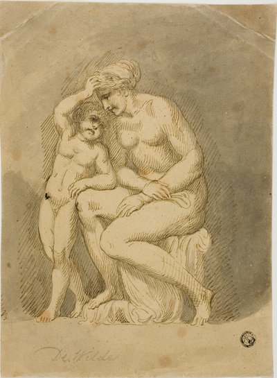 Venus och Amor av Samuel de Wilde