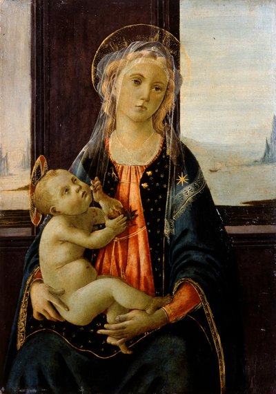 Madonna of the Sea 1476 (målning) av Sandro Botticelli