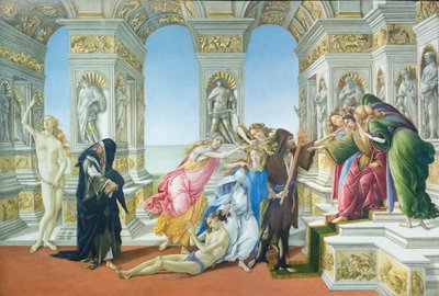 Apelles förtal av Sandro Botticelli