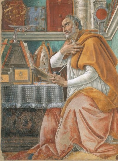 Sankt Augustin av Sandro Botticelli