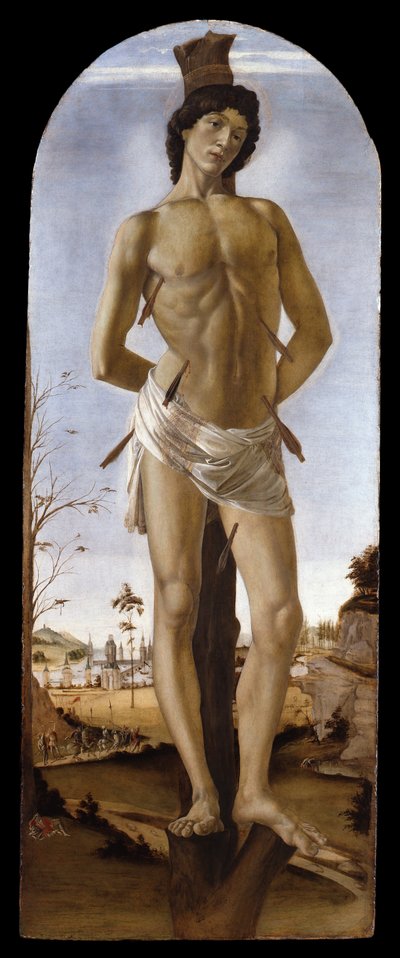 Den helige Sebastian av Sandro Botticelli