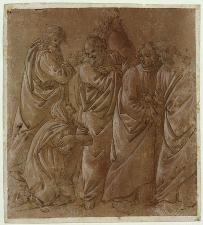 Kvinnan från Kanaan av Sandro Botticelli