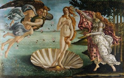 Italienska: Venus födelse Venus födelse av Sandro Botticelli