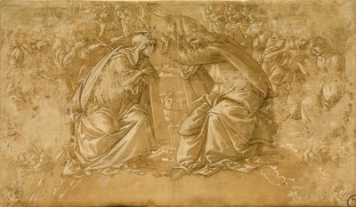 Maria kröning av Sandro Botticelli