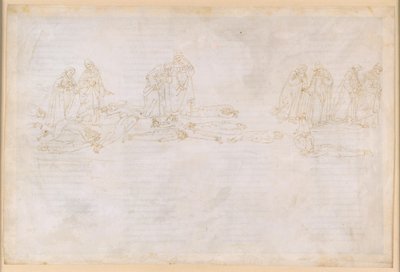 La Divina Commedia, Purgatorio XX. Purgatoriets femte ring: De girigas och slösarnas botgöring; samtal med Hugo Capet av Sandro Botticelli
